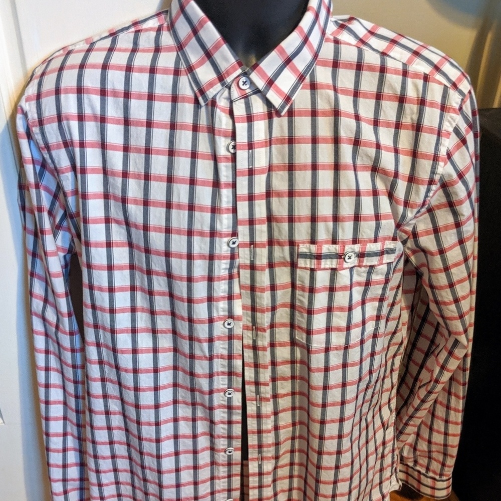 Express Fitted Button Down Shirt